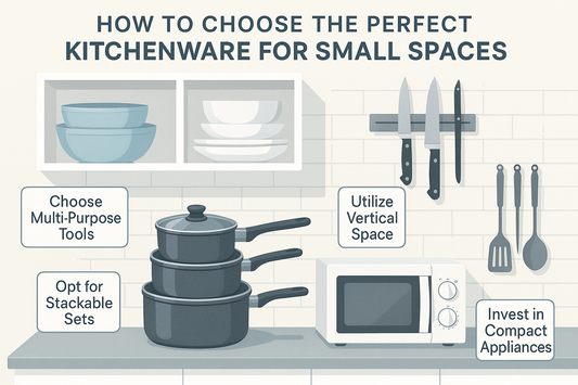 How to Choose the Perfect Kitchenware for Small Spaces