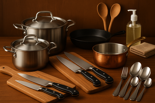 The Ultimate Guide to Caring for Your Kitchenware: From Cookware to Cutlery