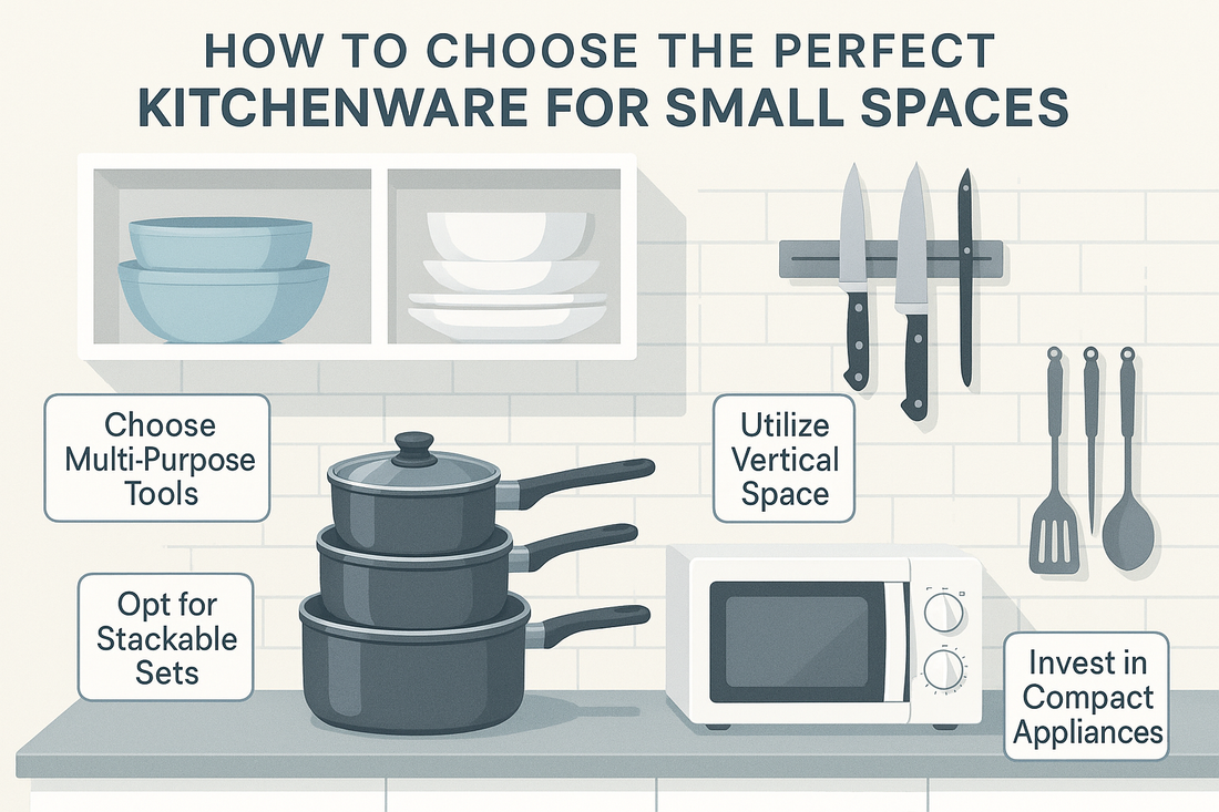How to Choose the Perfect Kitchenware for Small Spaces